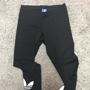Women’s black adidas leggings